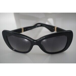 Versace VE 4305Q Gold Medusa emblem Greca design Luxury Black acetate frame, UV